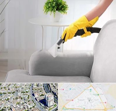 مبل شویی در منزل در قاسم آباد مشهد 