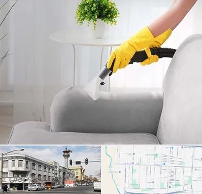 مبل شویی در منزل در 17شهریور