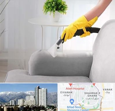 مبل شویی در منزل در شهرک غرب 