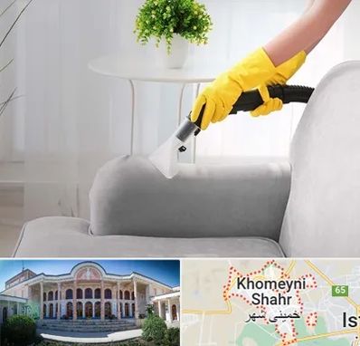 مبل شویی در منزل در خمینی شهر