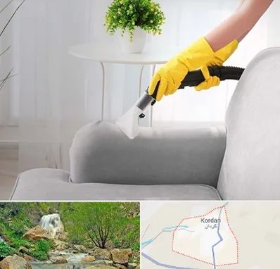 مبل شویی در منزل در کردان