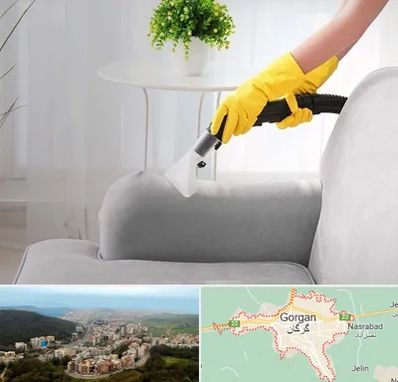 مبل شویی در منزل در گرگان