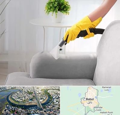 مبل شویی در منزل در بابل