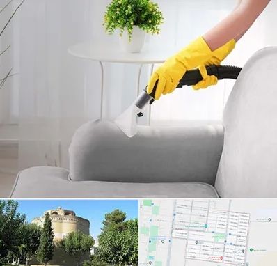 مبل شویی در منزل در مرداویج اصفهان 