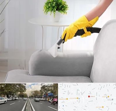 مبل شویی در منزل در دولت 