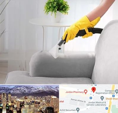 مبل شویی در منزل در جردن 