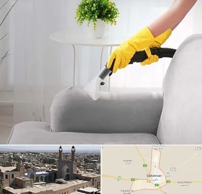 مبل شویی در منزل در سبزوار