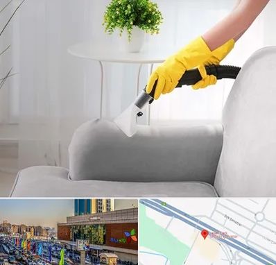 مبل شویی در منزل در لاله پارک تبریز