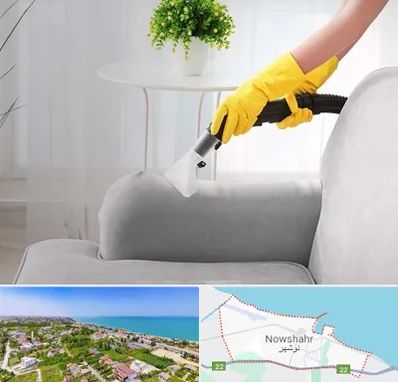 مبل شویی در منزل در نوشهر