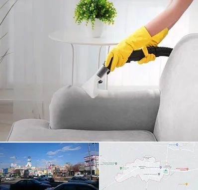 مبل شویی در منزل در ماهدشت کرج 