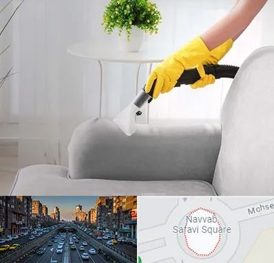 مبل شویی در منزل در نواب 