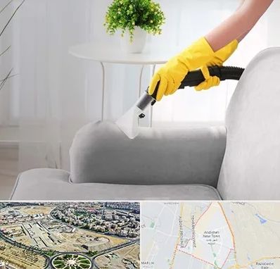 مبل شویی در منزل در اندیشه