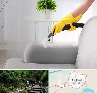 مبل شویی در منزل در علی‌ آباد کتول