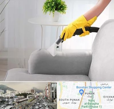 مبل شویی در منزل در پونک 