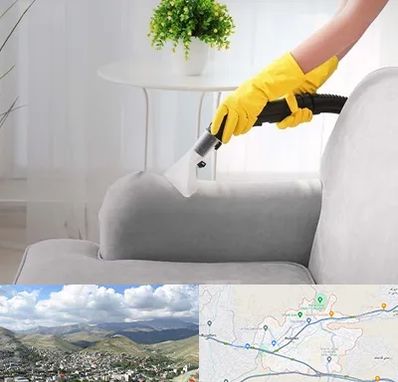 مبل شویی در منزل در رودهن