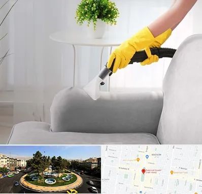 مبل شویی در منزل در هفت حوض 