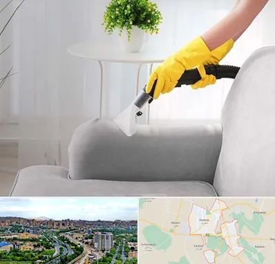 مبل شویی در منزل در شهریار