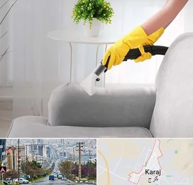 مبل شویی در منزل در گوهردشت کرج 