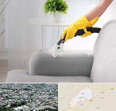 مبل شویی در منزل در شاهرود