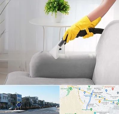 مبل شویی در منزل در شریعتی مشهد 