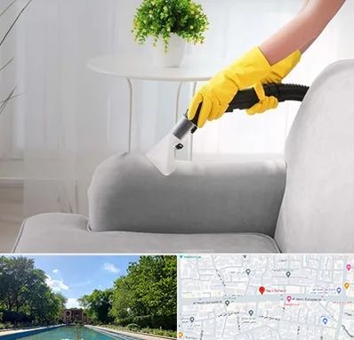 مبل شویی در منزل در هشت بهشت اصفهان 