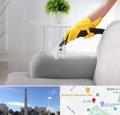 مبل شویی در منزل در فلکه گاز شیراز