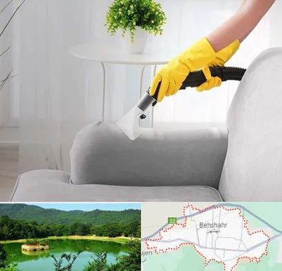 مبل شویی در منزل در بهشهر