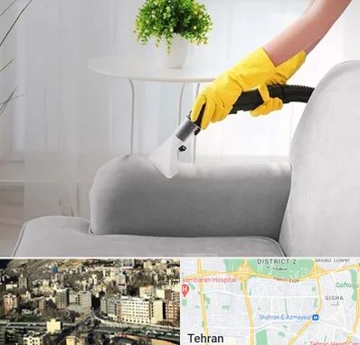 مبل شویی در منزل در مرزداران 