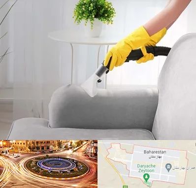 مبل شویی در منزل در بهارستان