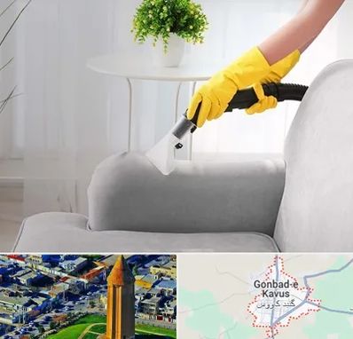 مبل شویی در منزل در گنبد کاووس