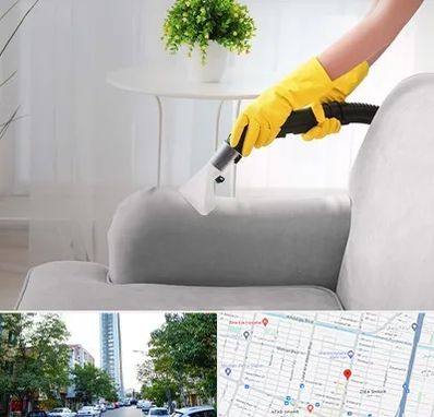 مبل شویی در منزل در امامت مشهد 