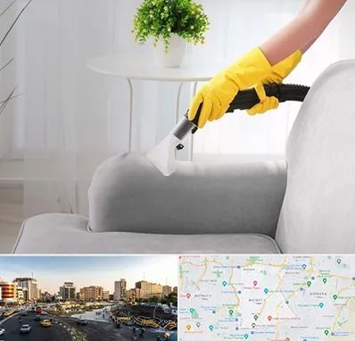 مبل شویی در منزل در منطقه 7 تهران 