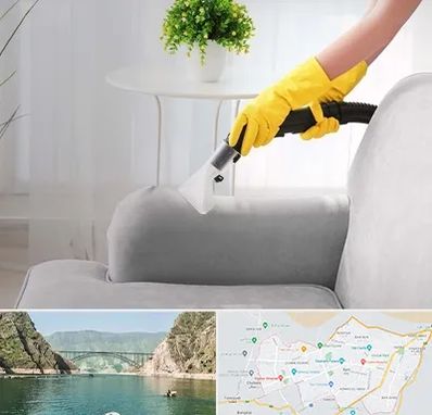 مبل شویی در منزل در ایلام