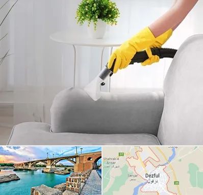 مبل شویی در منزل در دزفول