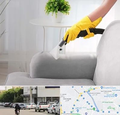 مبل شویی در منزل در قدوسی شرقی شیراز