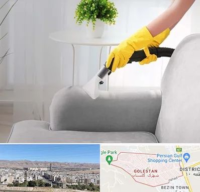 مبل شویی در منزل در شهرک گلستان شیراز 