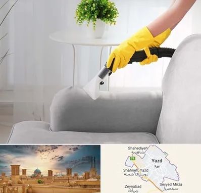 مبل شویی در منزل در یزد