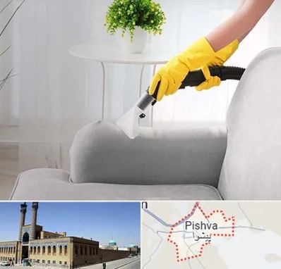 مبل شویی در منزل در پیشوا