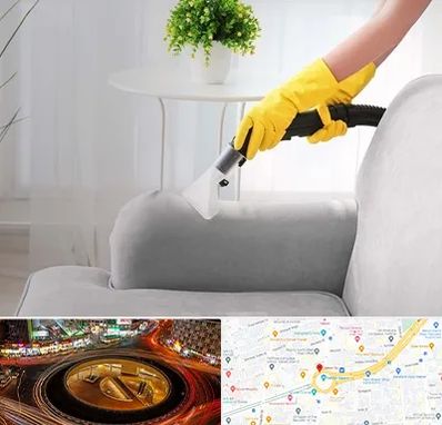 مبل شویی در منزل در میدان ولیعصر 