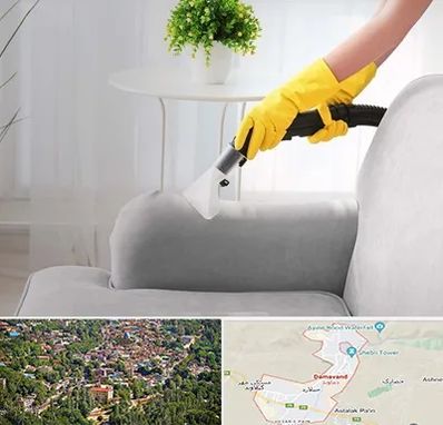 مبل شویی در منزل در دماوند