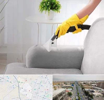 مبل شویی در منزل در حصارک کرج 