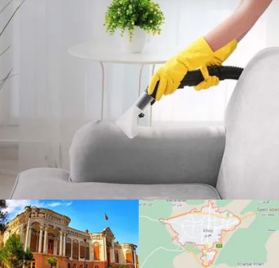 مبل شویی در منزل در خوی