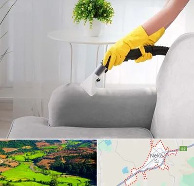 مبل شویی در منزل در نکا