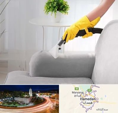 مبل شویی در منزل در همدان