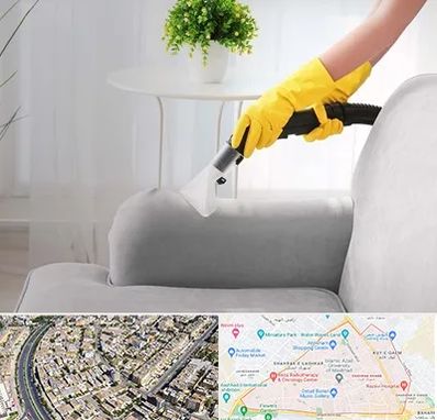 مبل شویی در منزل در شهرک غرب مشهد 