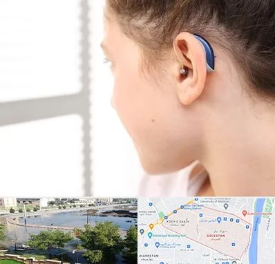 تجویز سمعک در گلستان اهواز 