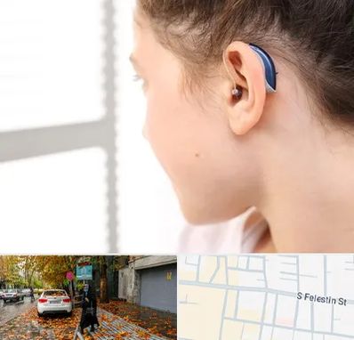 تجویز سمعک در خیابان فلسطین