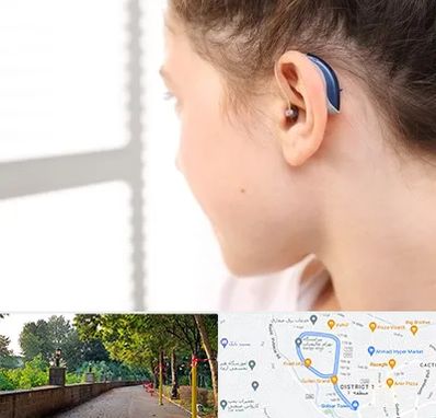 تجویز سمعک در فلکه گاز رشت 