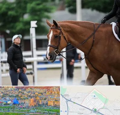 مربی سوارکاری در رشدیه تبریز