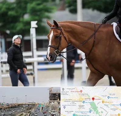 مربی سوارکاری در بلوار توس مشهد 